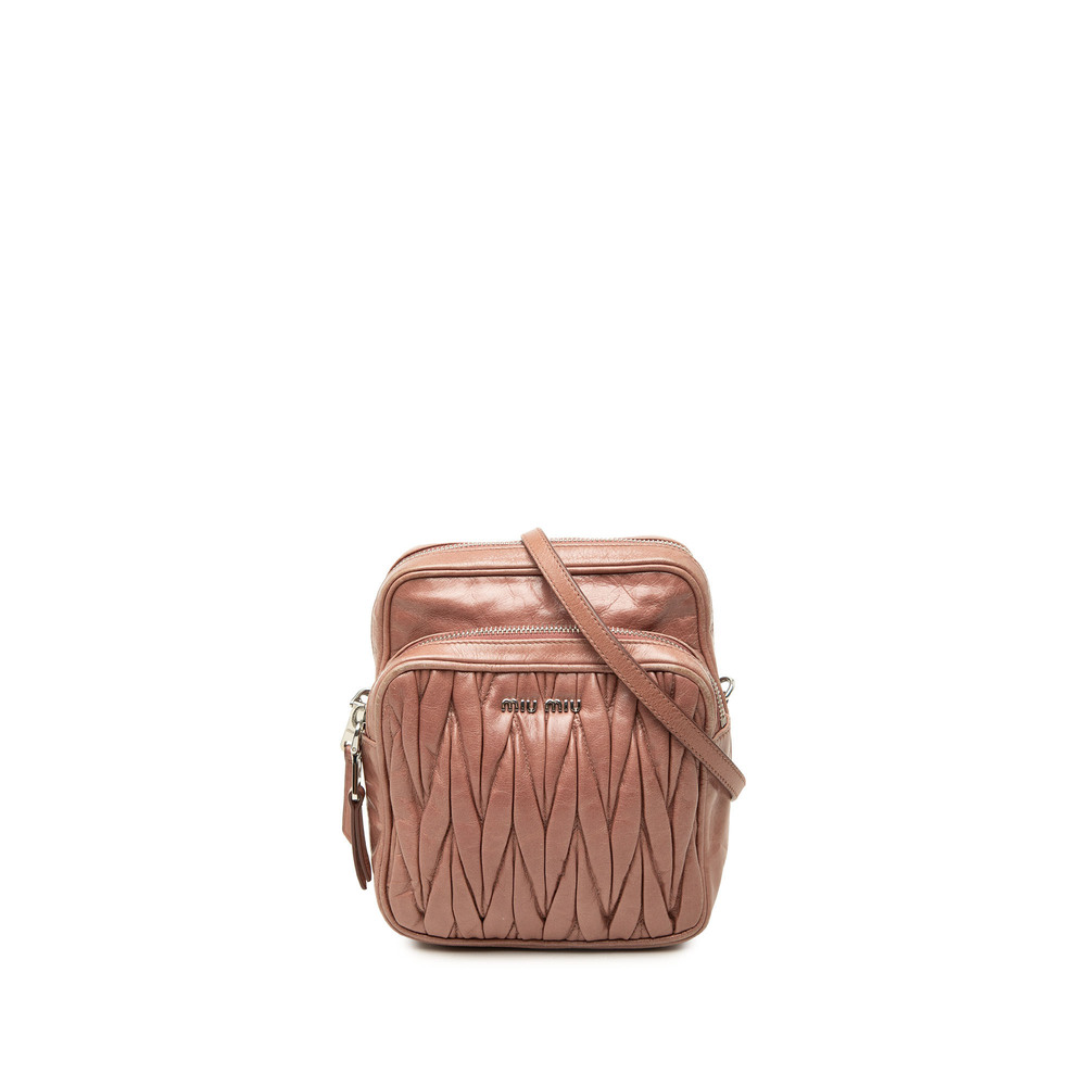 Pre-Loved Miu Miu Matelasse Nappa Crossbody